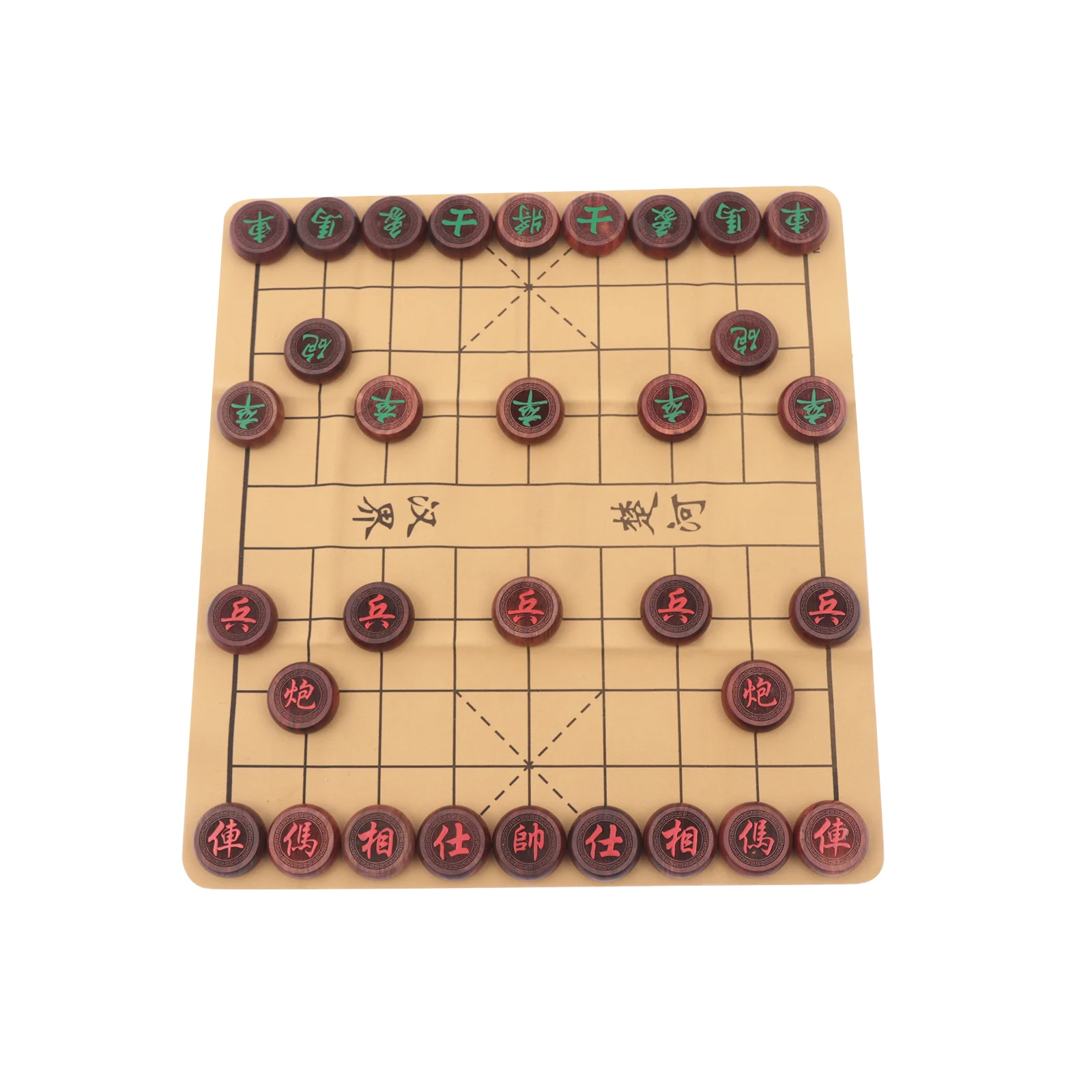 Xiangqi китайски шах, в комплект с полиуретанова дъска с фигури от палисандрово дърво, 1,9 инча4