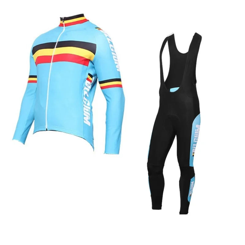 пролетно отбор на Белгия, велосипедна фланелка с дълъг ръкав, белгийски флаг, дишаща велосипедна дрехи, МТБ Ropa Ciclismo, велосипеди майо, гел уплътнение0