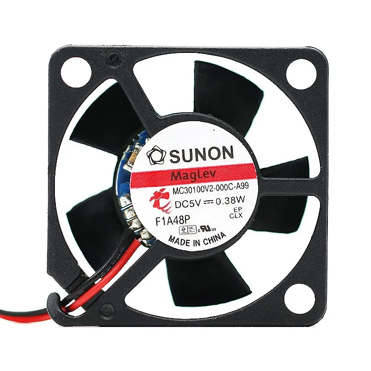 30 мм вентилатор За Sunon MC30100V2-000C-A99 3010 5 В 0,38 W Тих Охлаждащ Вентилатор 4,6 CFM 8000 об/мин0