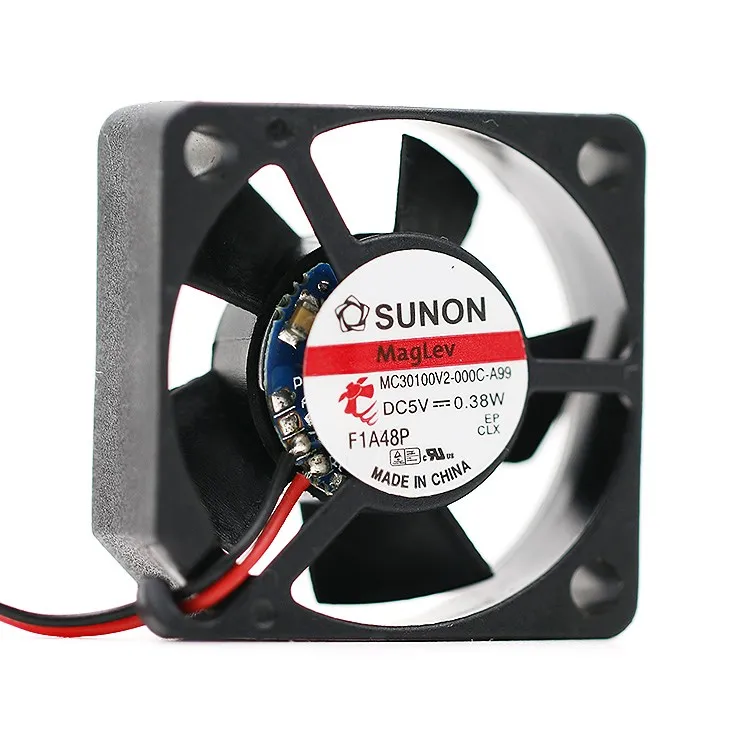 30 мм вентилатор За Sunon MC30100V2-000C-A99 3010 5 В 0,38 W Тих Охлаждащ Вентилатор 4,6 CFM 8000 об/мин1