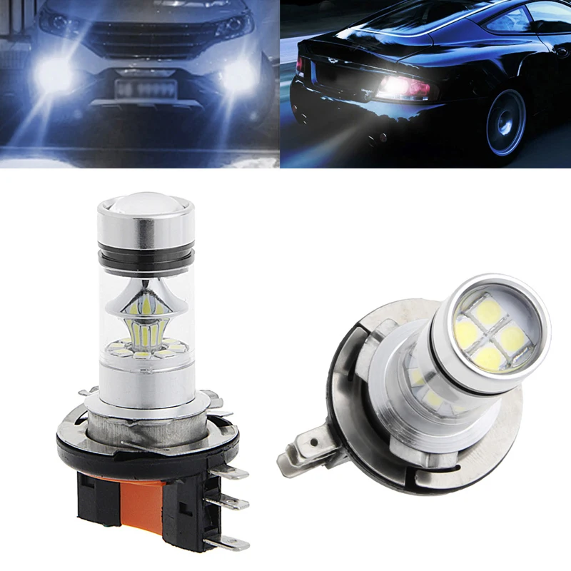 H15 100 W 2323 SMD led авто противотуманный фенер за шофиране DRL лампа на спирачната стоп-сигнал на прожекторите0