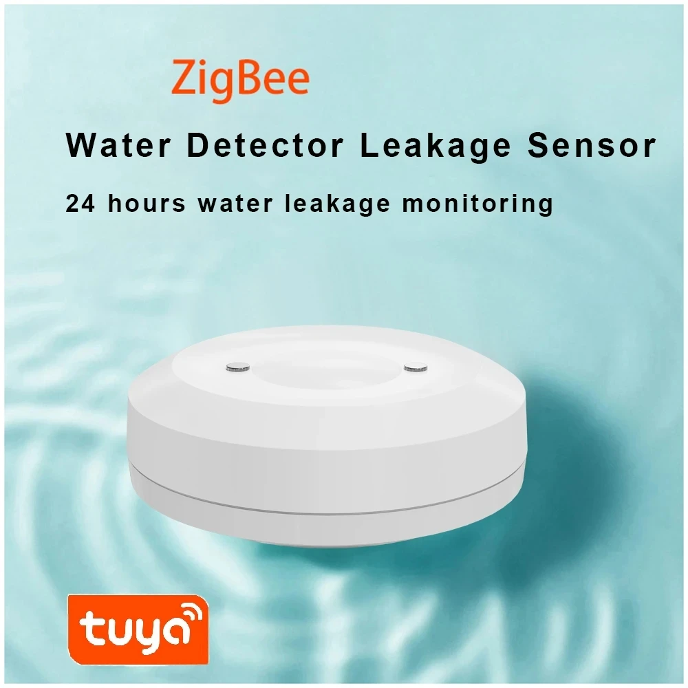 Sasha ZigBee Smart Life, свързани с наводнения, течове на вода, сензор за изтичане на информация, детектор за преливане, водоустойчива система за сигурност или защита на smart home1