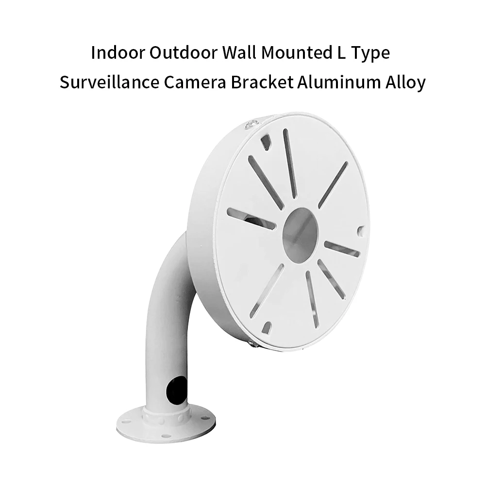 Лесна инсталация, Универсална сигурност L Тип Скоба камера за външно наблюдение от алуминиева сплав Домашна стенни куполна мрежа3