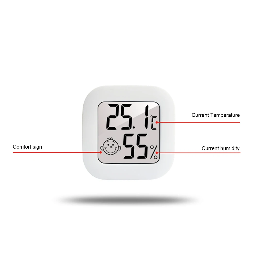 Влага, дигитален влагомер, стаен термометър, точност ръководят следи температурата и влагата, за оранжерии, за къща2