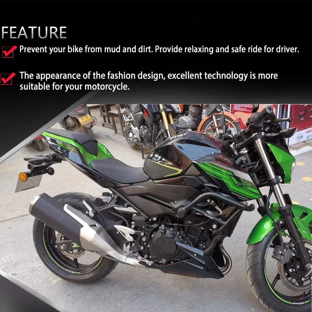 Резервни части за мотоциклети Коритото на Долния Спойлер на Двигателя Капак на Обтекател за KAWASAKI Z400 2018-2023 2020 2021 22 Z 400 Защита Кабина на Корема3