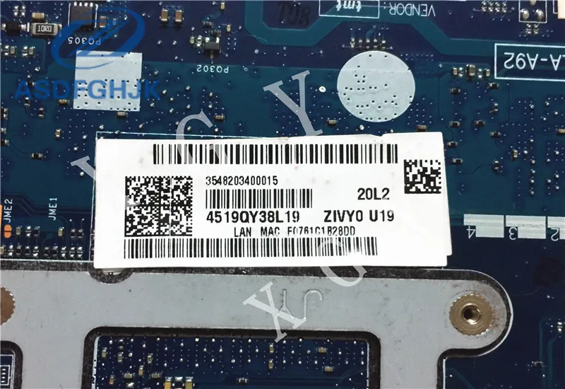 ZIVY0 LA-A921P Оригинал За Lenovo за Yoga 2 13 дънна Платка на Лаптоп i3-4010U I5-4200U I7-4500U 4 GB/8 Г на 100% Тествана е4