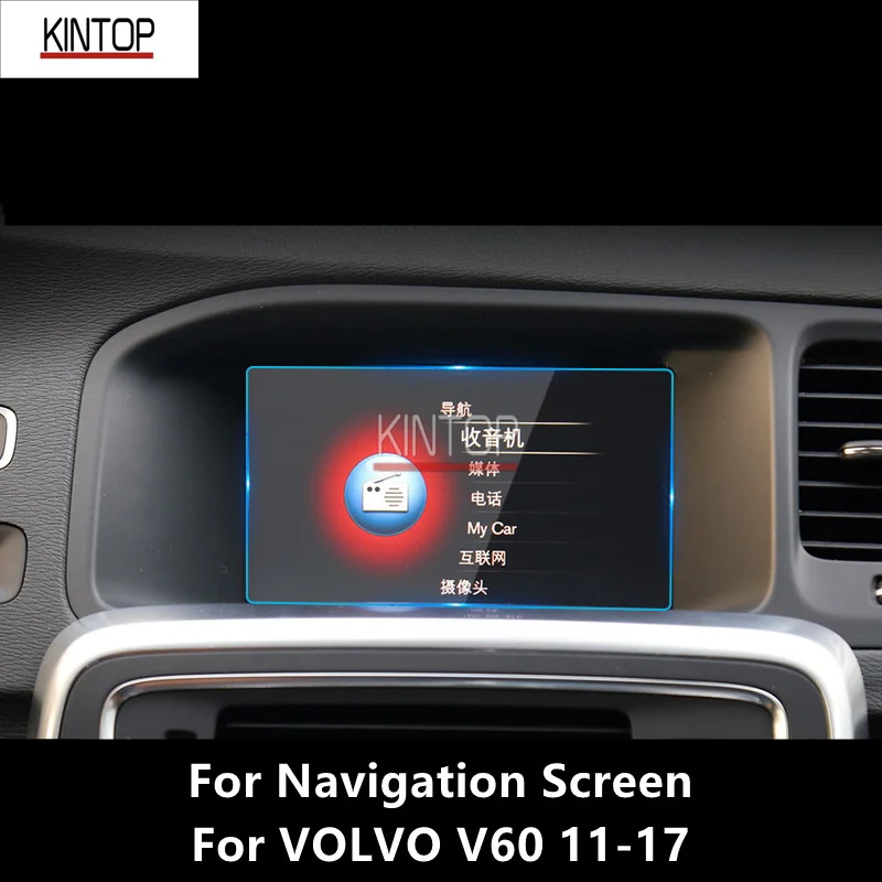 За VOLVO V60 11-22 Таблото, навигационния екран Прозрачен PET защитно фолио Аксесоари за защита от надраскване Ремонт4