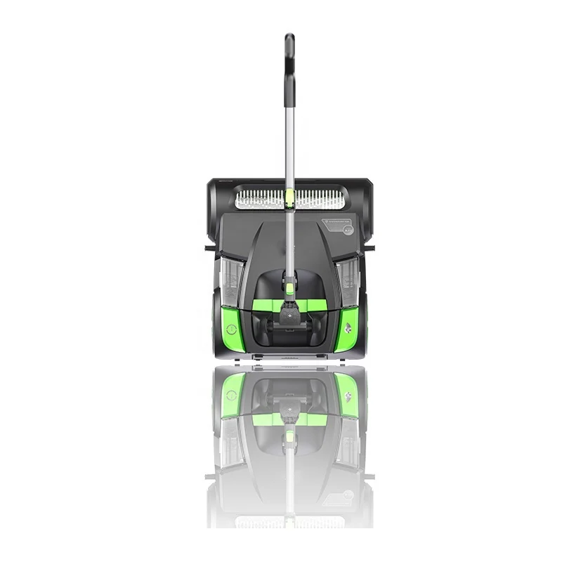 C209 умна вертикална машина за миене на подове с една литиева батерия, скрубер за миене на подове2
