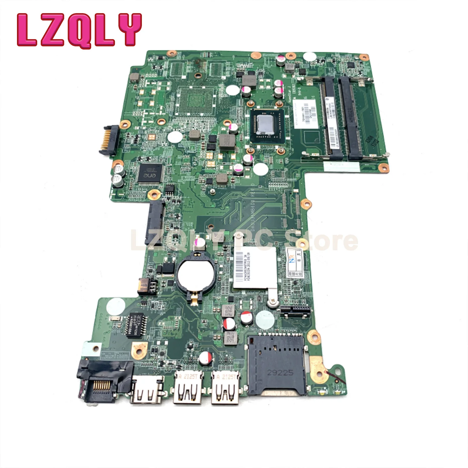 LZQLY за HP Pavilion 15 15-B 701691-001 701691-501 DA0U36MB6D0 дънна Платка на лаптоп SJTNV HM70 DDR3 Основна такса Пълен тест2