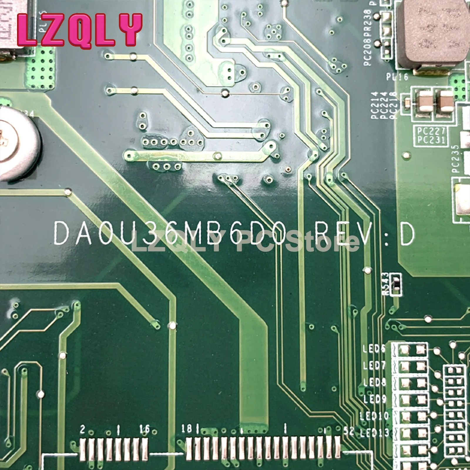 LZQLY за HP Pavilion 15 15-B 701691-001 701691-501 DA0U36MB6D0 дънна Платка на лаптоп SJTNV HM70 DDR3 Основна такса Пълен тест4