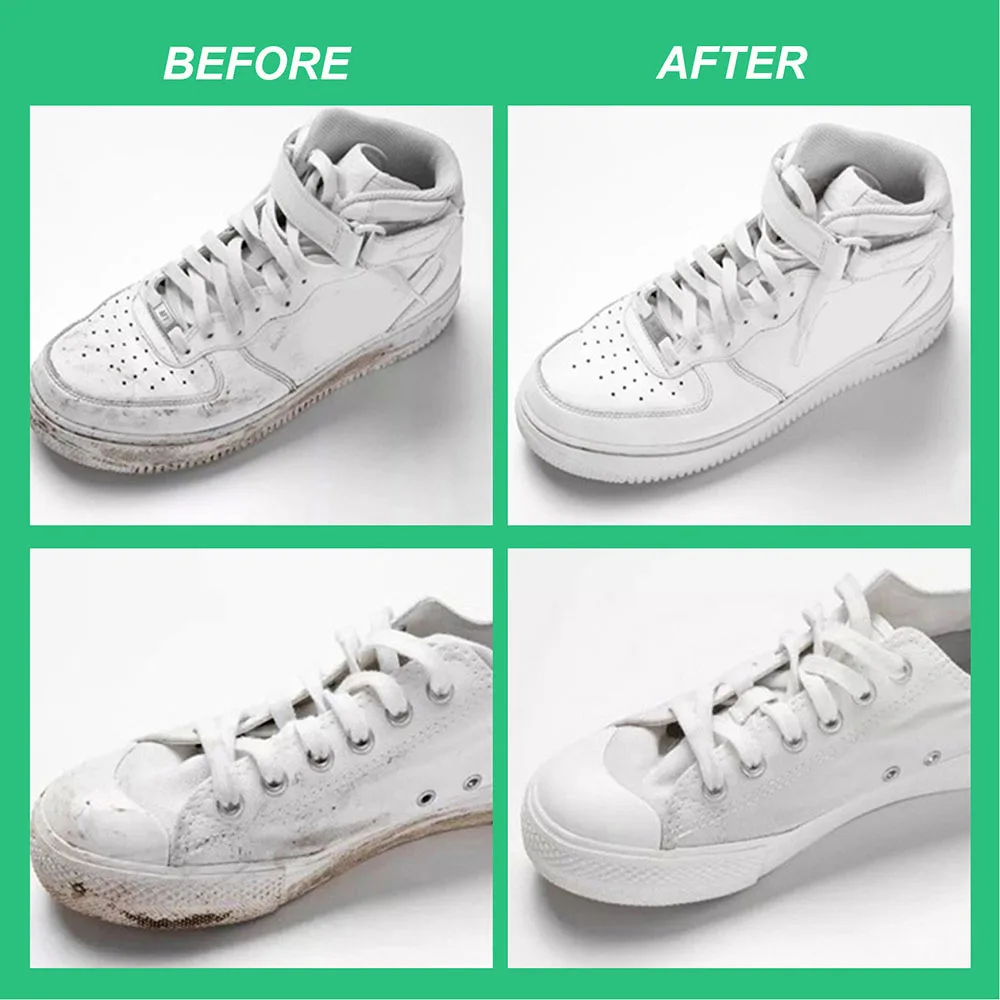 100 мл течен препарат за почистване на бели обувки, средство за избелване на полироли, препарат за почистване на обувки за ежедневни обувки3