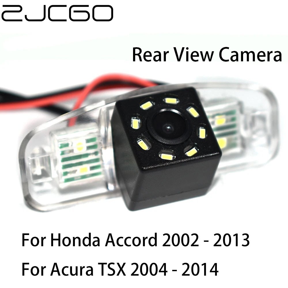 ZJCGO HD CCD задно виждане за Кола Обратно на Гръб Паркинг Нощно Виждане Камера за Honda Accord 7 8 MK7 MK8 2002 ~ 2013 за Acura TSX0