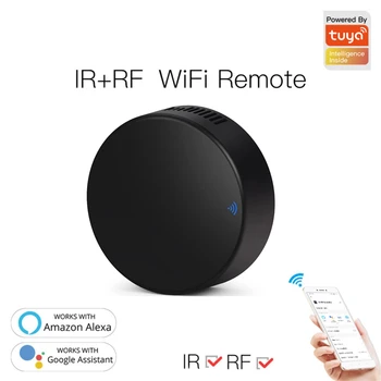 Универсално дистанционно управление с гласов контрол на Hristo Smart Support Алекса Google Home Rf Ir Remote Control Smart Life App Rf Appliances