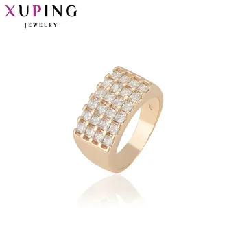Xuping Бижута Популярен дизайн Чар, стил Луксозно пръстен за момичета, жени с позлатени 12752