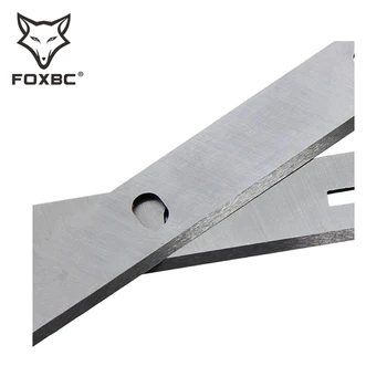FOXBC 210x22x1,8 мм строгальное нож за Zipper Zi HB204 дървообработващи инструменти 2 бр.