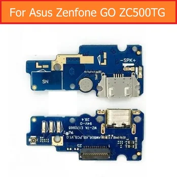 Нов Оригинален USB дата на зарядно устройство, порт Гъвкав Кабел За Asus ZenFone GO ZC500TG z00vd USB конектор ПХБ Гъвкав кабел с конектор порт такса