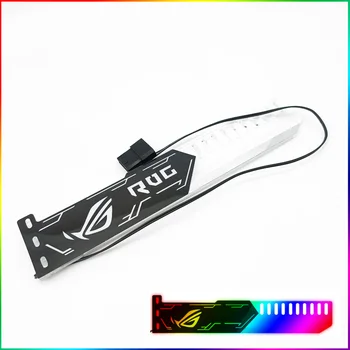 Скоба за притежателя на видеокартата RGB цветни хоризонтални 4Pin с led подсветка