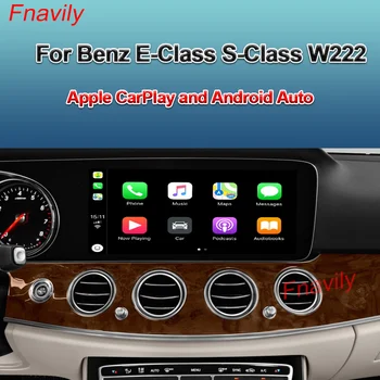 Fnavily OEM Промяна Безжичен CarPlay За Mercedes Benz S-Class W222 E-Class W213 Apple CarPlay И Android Auto Retrofit Kit