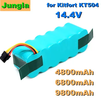 2023 Батерия за Kitfort KT504 Haier T322 T320 Panda X500 X580 X600 Ecovacs Mirror CR120 Dibea Робот-Прахосмукачка 4800 mah