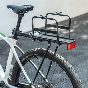 ROCKBROS 601-12, велосипедна свалящ се быстросъемная задната стойка за велосипед, много издръжлив алуминиев, държач за велосипед МТВ, багажника