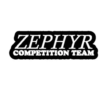 Стикер екип състезания Zephyr за декор на лаптоп, спални, кола, хубава мультяшного изкуство, мода обществени куфар