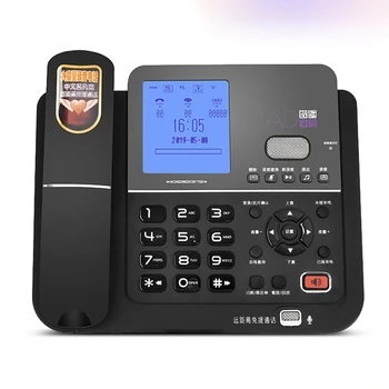 Система за автоматичен стационарен телефон в бизнес офиса с група, номер на обаждащия се, запис на разговори, гласови съобщения, блокиране на повиквания, паролата