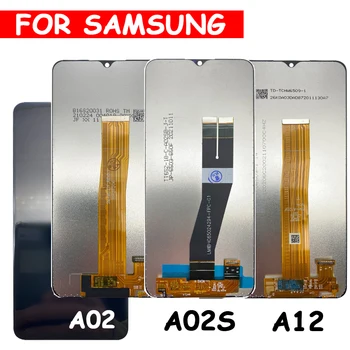 Оригинални LCD дисплей С Панел За Samsung A02S A51 A71 A31 A21S A11 A12 4G А02 LCD сензорен дисплей, Дигитайзер, Монтаж, Подмяна на