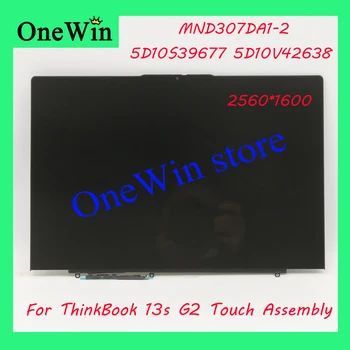 13,3 инча за Lenovo ThinkBook 13s G2 Екрана на лаптопа 20V9 LCD дисплей, сензорен в събирането на MND307DA1-2 2560*1600 5D10S39677 5D10V42638
