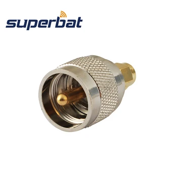 Superbat 5шт SMA-UHF Адаптер SMA Plug до UHF Штекеру Директен Радиочестотни Коаксиален Конектор