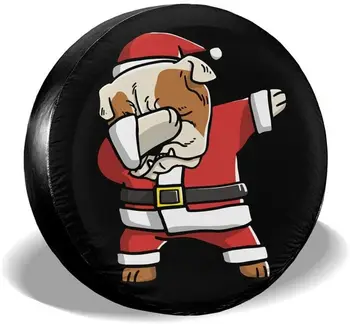 Забавен Питбул, Дядо Коледа, Коледни калъф за резервна гума 32 