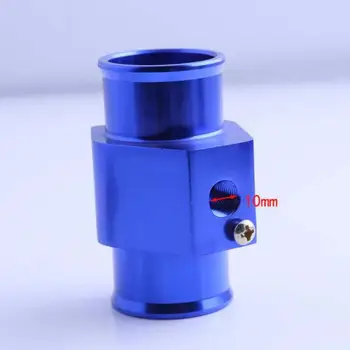 28 мм Адаптер Сензор за температура на водата Сензор Адаптер за Маркуч на Радиатора Син