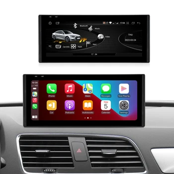 Android 11 8 Ядра за Q3 2013-2018 Радио Навигационна система с 10,25-Инчов тънък сензорен екран Carplay Мултимедиен плеър