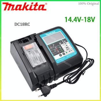 Makita 18 В DC18RC 14,4 v Литиево-йонна Батерия Зарядно Устройство За Makita Зарядно устройство BL1860 BL1860B BL1850 1BL1830 Bl1430 DC18RC DC18RA електрически инструменти