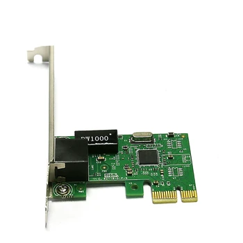 PCIe 1X 10/100 NIC М бърз Ethernet карта, мрежов адаптер порт RJ-45 Lan карта Realtek RT8211B