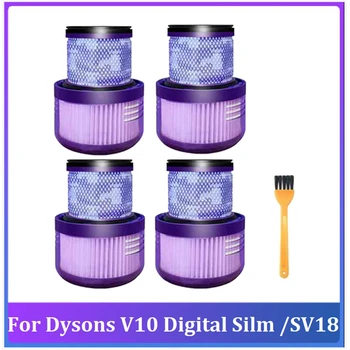 1 комплект HEPA-филтър за Dysons V10 Digital Silm/SV18 Лилаво аксесоари за безжична прахосмукачка