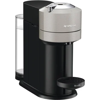 Tea Breville Vertuo Next за приготвяне на кафе и еспресо светло сив, кафе машина