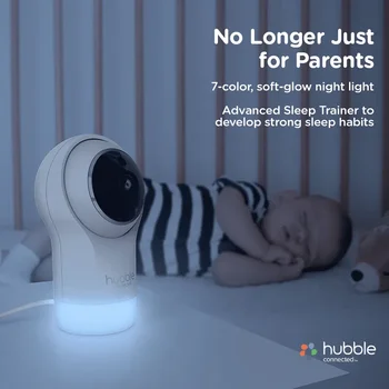 Страхотно HD-лампа с нощно осветление и технология Nursery Pal Smart Glow.