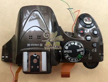 Сива на горния капак, В събирането и подмяна на част от бутоните за ремонт на Nikon D5200 DSLR