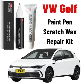 За VW Golf комплект дръжки за ретуш боя Черен, бял цвят и Аксесоари за ремонт на драскотини от боята Golf на Volkswagen Дръжка за боядисване на Auto Грижа за боя