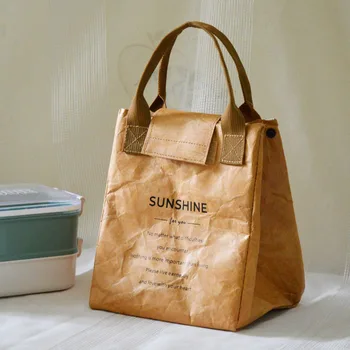 Дългогодишна холщовая чанта за обяд Bento Box, чанта, портативен контейнер за пикник, офис чанта за съхранение на свежи продукти, чанта за съхранение