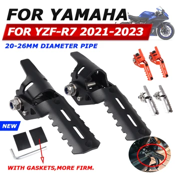 За Yamaha YZF ах италиански хляб! r7 YZFR7 YZF-ах италиански хляб! r7 2021 2022 2023 Аксесоари За Мотоциклети Пътя Поставка За Крака Сгъваеми Скоби За Подножек Поставка За крака като Клечки