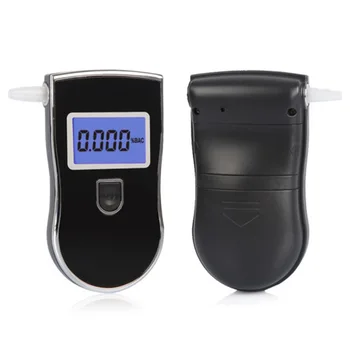 Дигитален дрегер за алкохол с LCD дисплей/тестер за алкохол в издишания въздух за автомобилни аксесоари