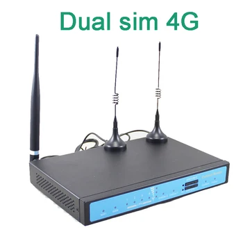 Безплатна доставка! Промишлен път 4G LTE FDD TDD серия YF360D с две sim-карти за М2М