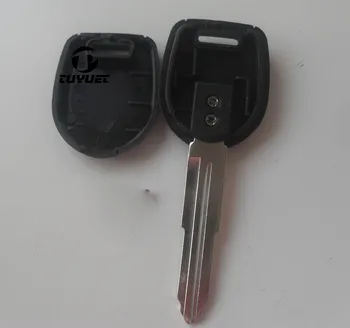 Корпус ключ, транспондер за Mitsubishi с тапи за ключове с дясно острие