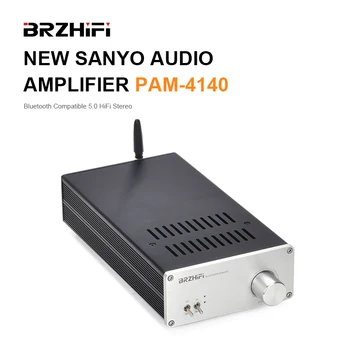 BREEZE Домашно кино Нова Sanyo Толстопленочный STK4140MK2 Bluetooth-съвместими Усилвател на мощност 5.0 HIFI Стерео Усилвател на Звука Amplificador