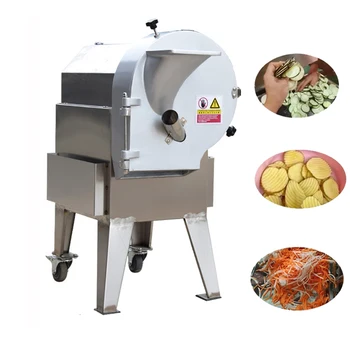 Машина за нарязване на зеленчуци, сладки картофи, пъпеш, бамбук издънки, машина за нарязване на лук, напълно автоматична машина за рязане на зеленчуци