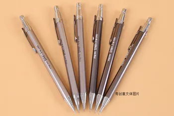10 бр. ученически пособия Метални ръчни механични моливи 0,5 мм