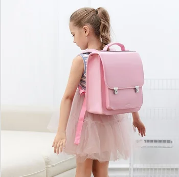 Японски училищен раница за момичета, детски ортопедичен раница, чанта за книги, детски чанти от изкуствена кожа, японски училищна чанта, ученическа раница, чанта за деца