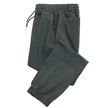 Летни ластични панталони, мъжки свободни и универсална тенденция гамаши, камуфляжная работни облекла, ежедневни панталони, работни панталони за защита на труда