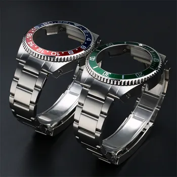 Каишки за ръчни часовници е от неръждаема стомана, Калъф За часовници Casio GA2110 GA-2100, изменено Гривна, Bezel GA2100 GA-2110, Метален Комплект, Ремък и калъф